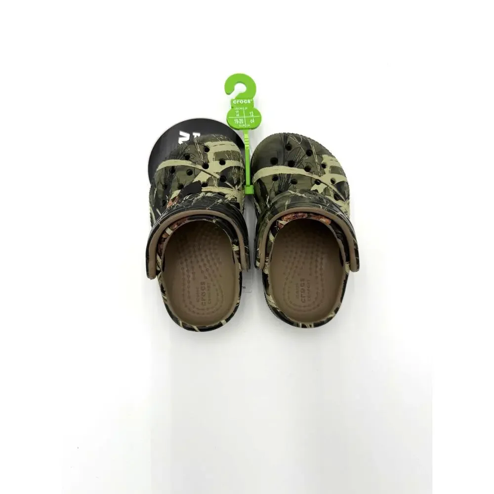 NWT Crocs Kids Realtree Classic Clog - c4 - toddler 4